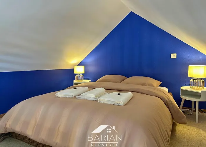 7min De La - Maison Typique - Cour Privative *